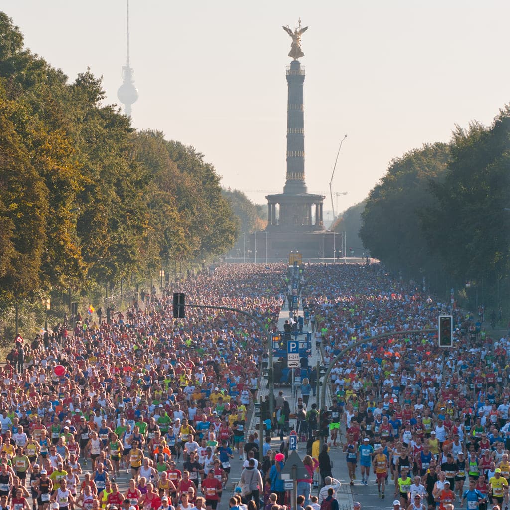 Marathon-Wochenende in Berlin 1 Marathon in Berlin