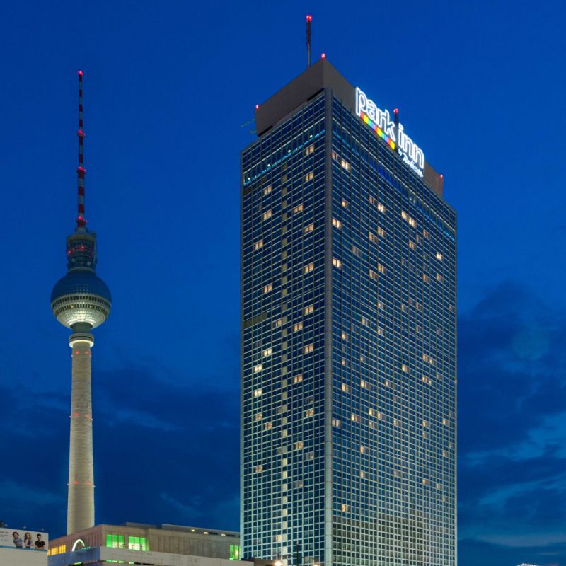 Berlin Fernsehturm Nacht